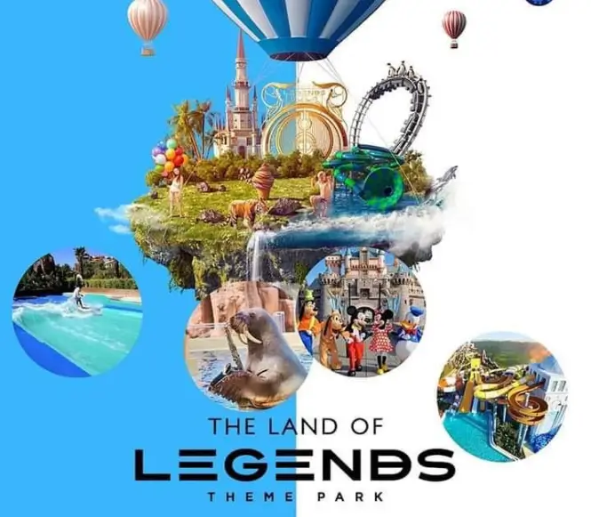 Wieczorny pokaz w Land of Legends